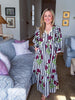 Wine & Whimsy Midi Dress
