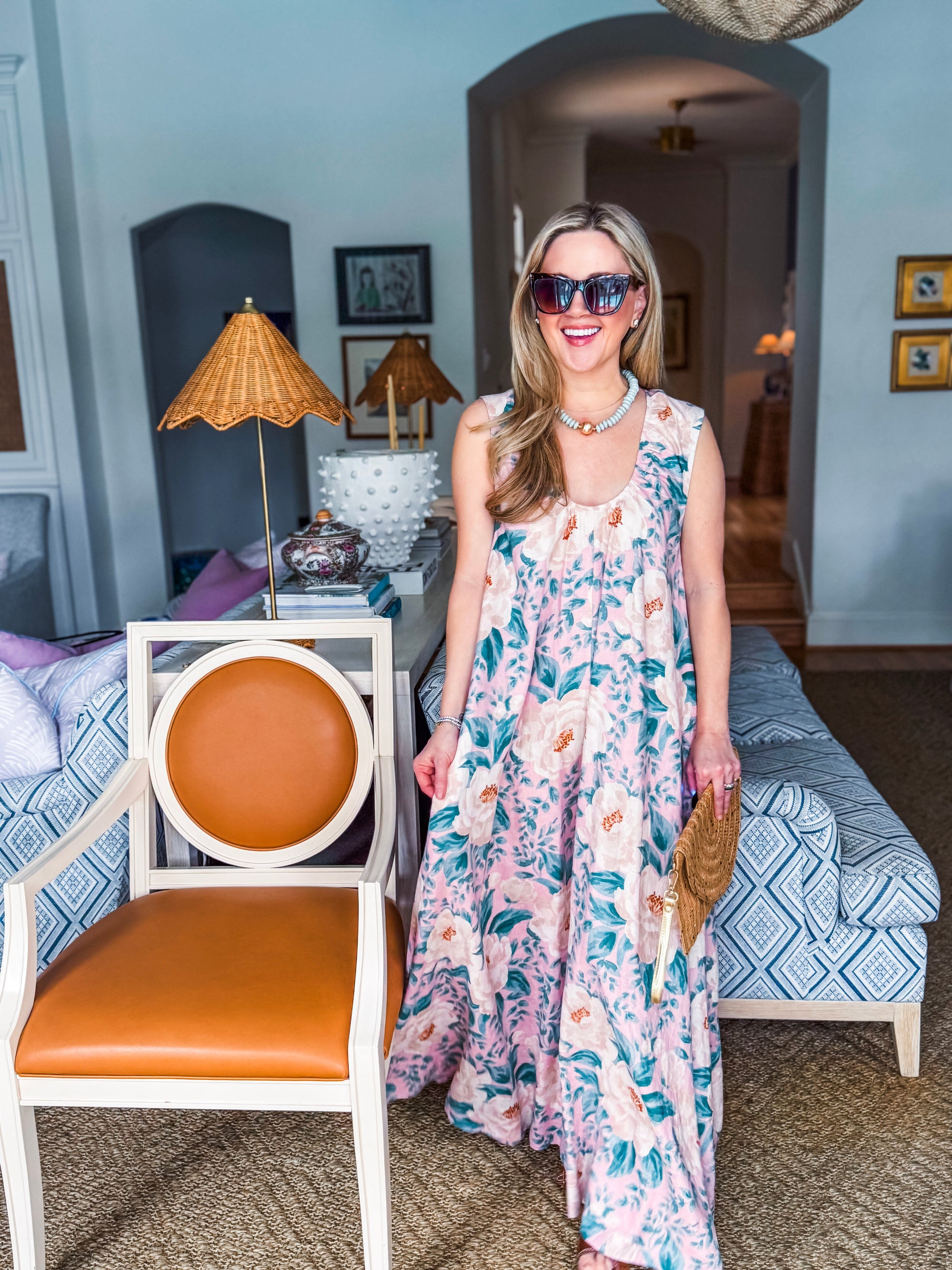 Edith Floral Maxi Dress