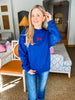 Nantucket Days Lobster Sweatshirt- Navy