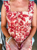 Soft Serenade Floral Midi Dress