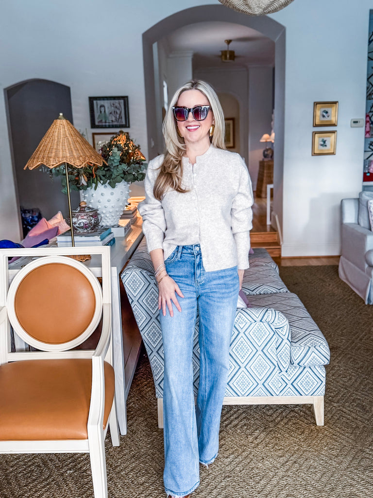 Cozy Nights Cardigan-Egg Shell