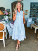 Graceful Moments Floral Midi Dress