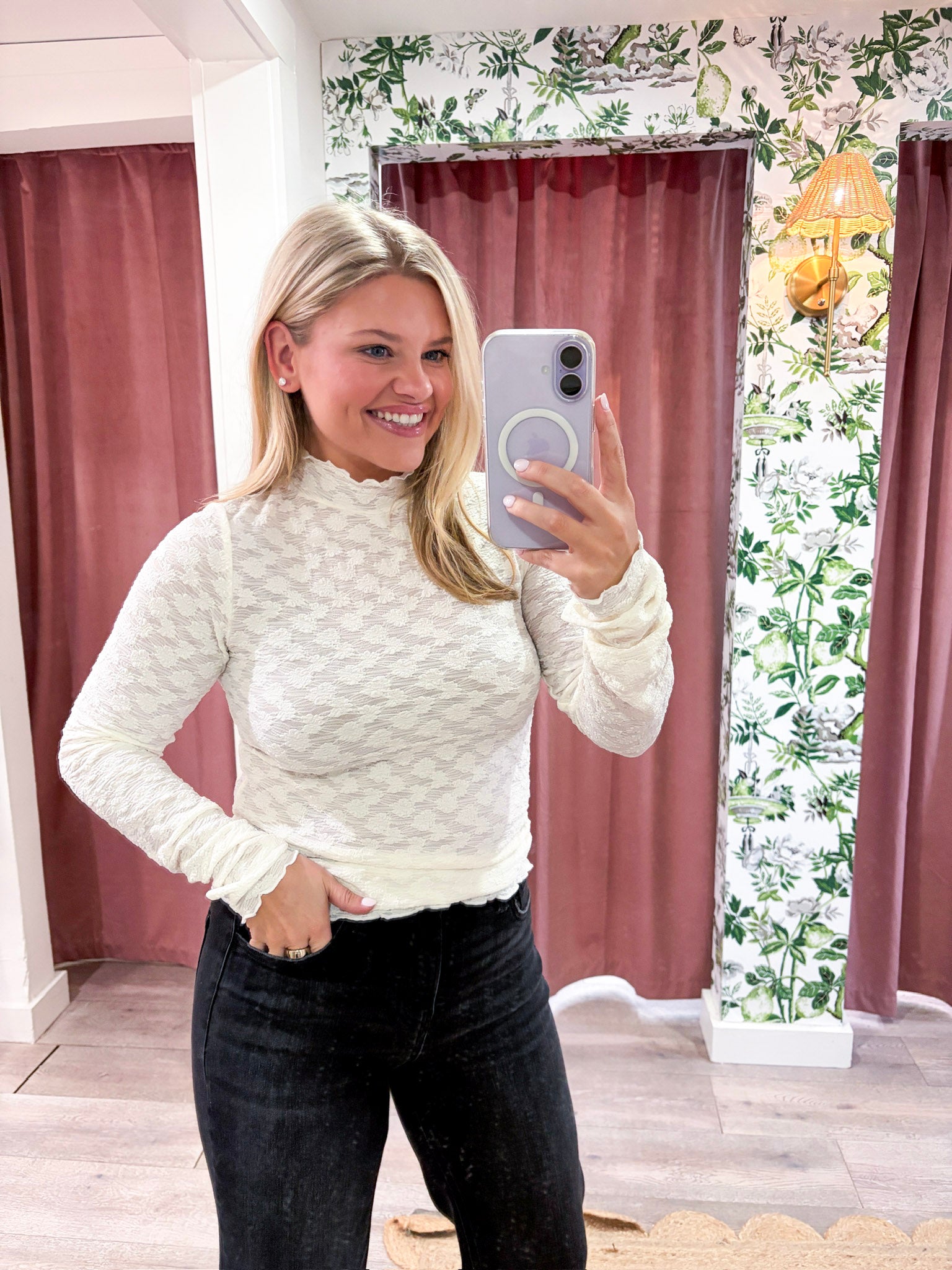 Wheatfield Cottage Lace Top