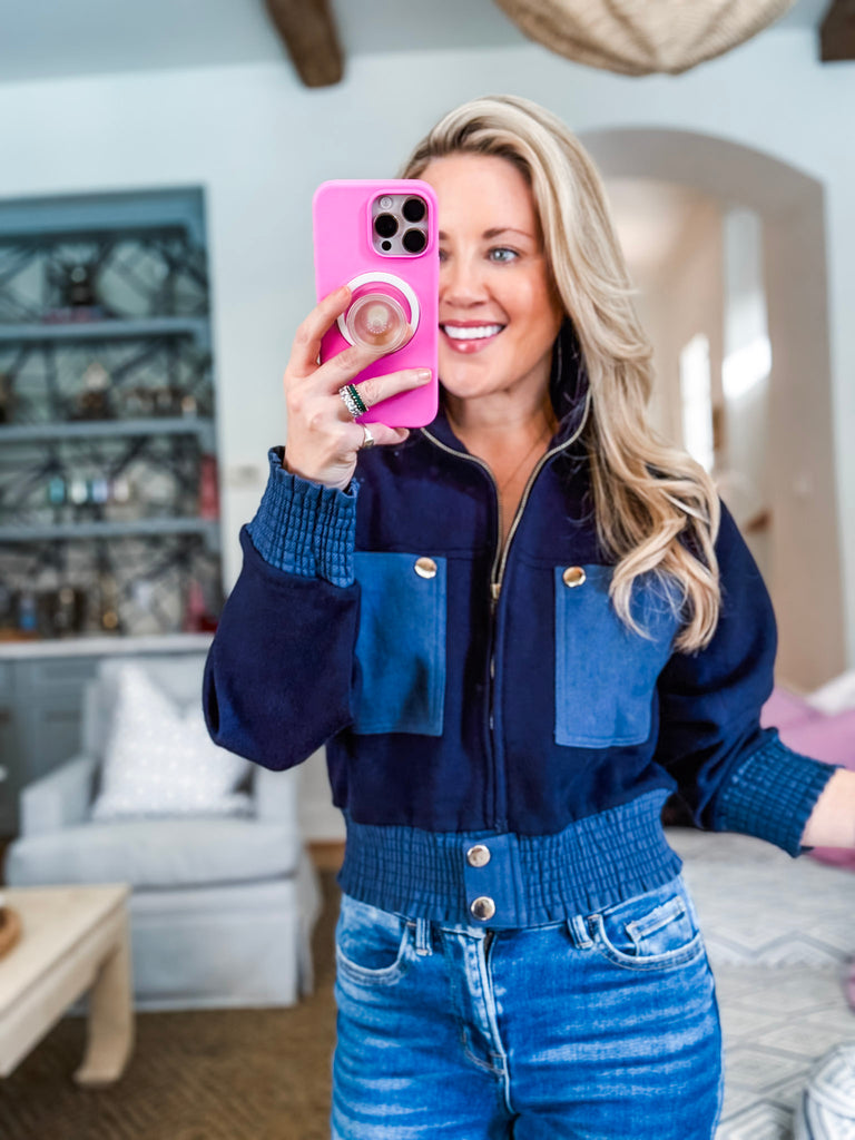 Next Adventure Mock Neck Jacket