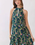 Floral Vine Maxi Dress