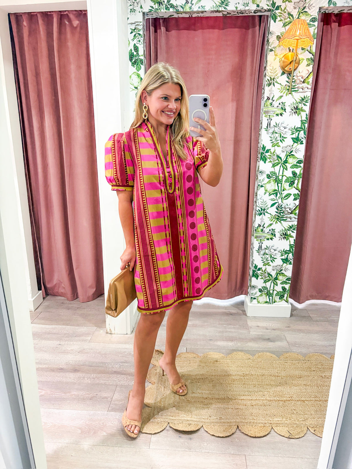 Sweetest Day Puff Sleeve Mini Dress