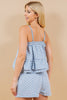 Happy Heart Embroidered Short Set