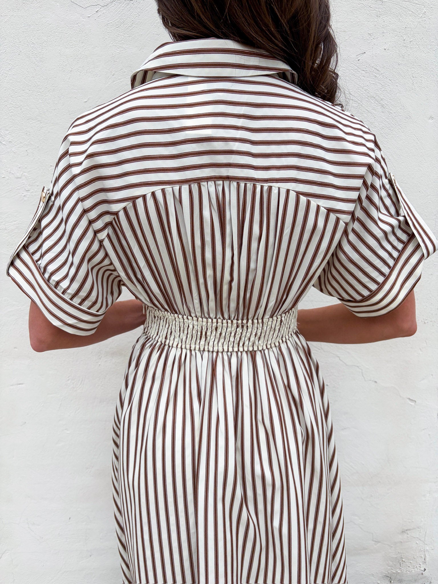 Matilda Stripe Midi Dress