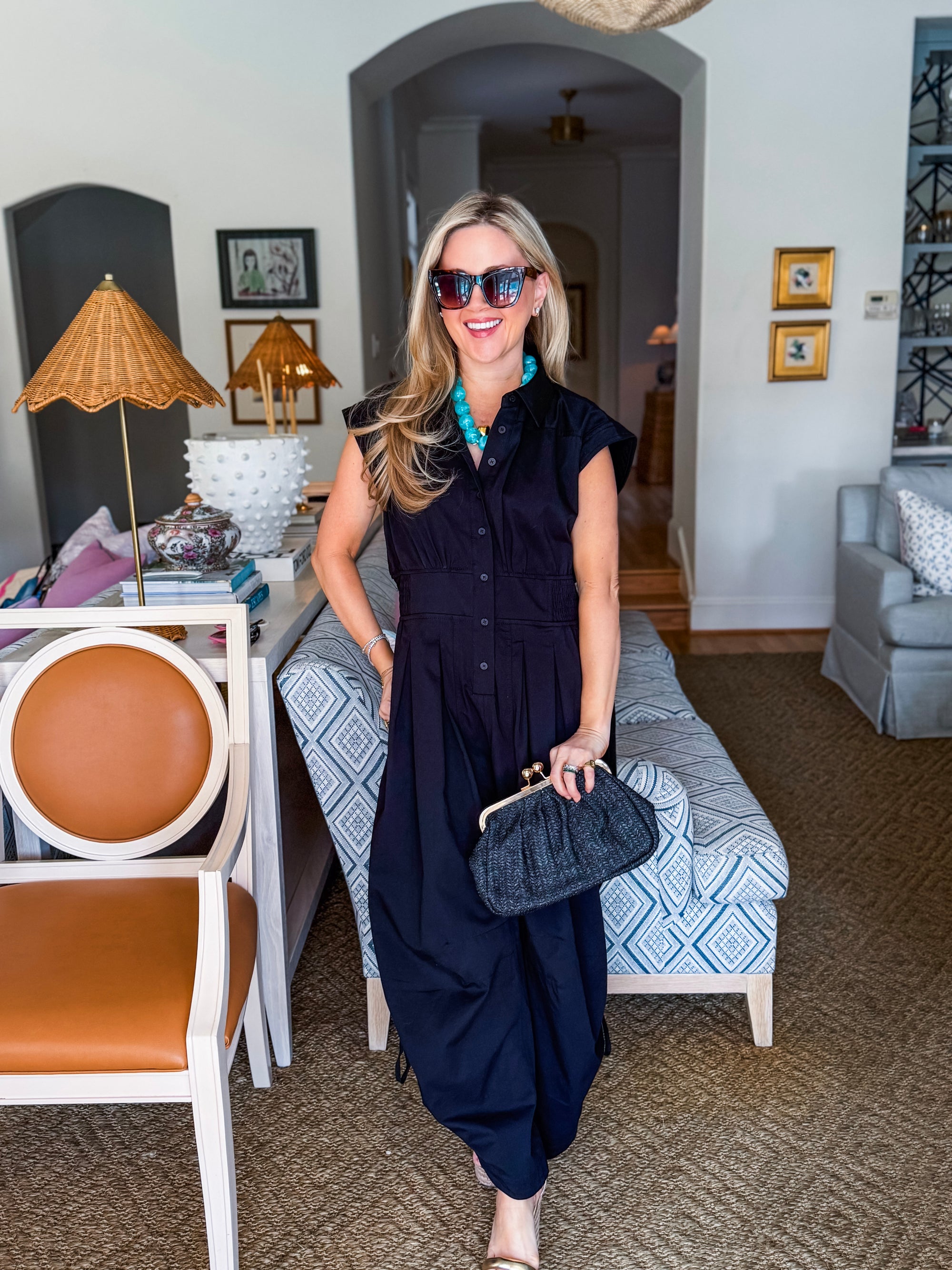Chic Walk Wide Leg Jumpsuit