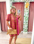 Sweetest Day Puff Sleeve Mini Dress