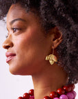 Sasha Layered Flower Threader Earrings