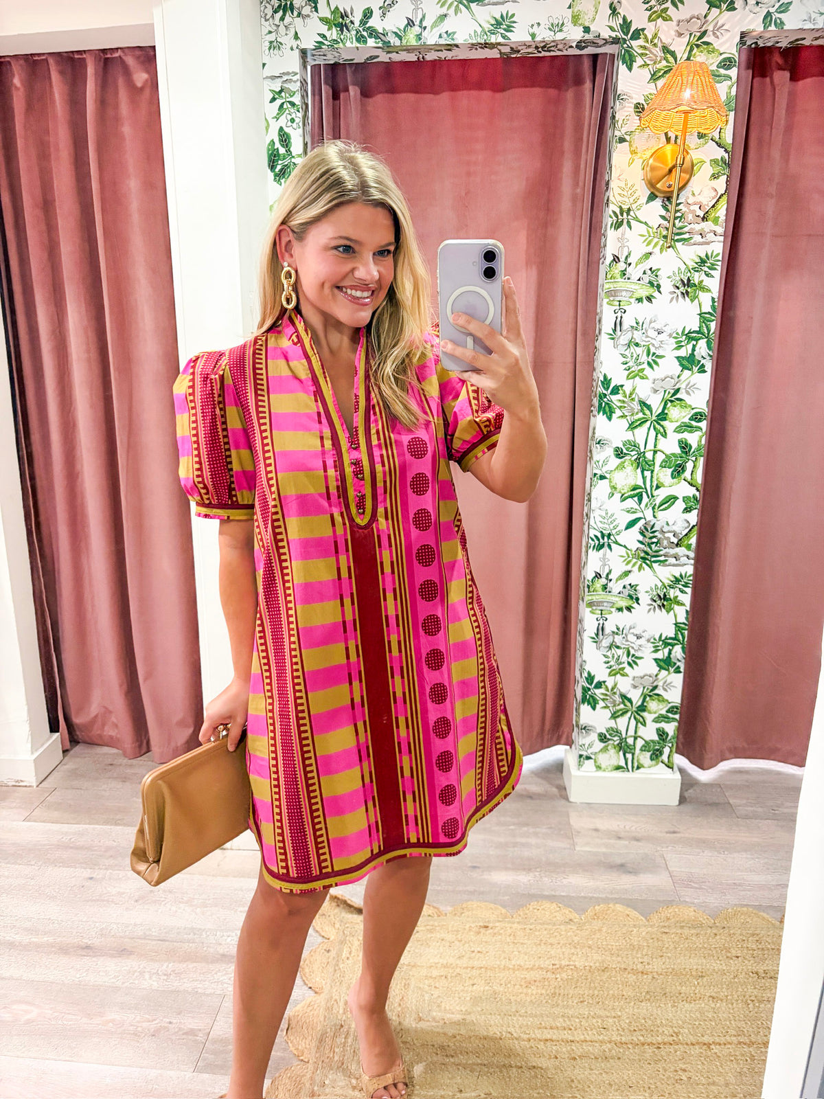 Sweetest Day Puff Sleeve Mini Dress