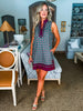 Bringing Mod Floral Mini Dress