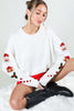 Christmas Trinket Sweater- Off White