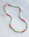Lettie Seed Bead Necklace-Multi