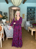 Art Opening Abstract Maxi Dress