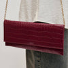 Adelle Clutch- Wine