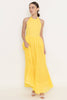 Warm Sunshine Eyelet Maxi Dress