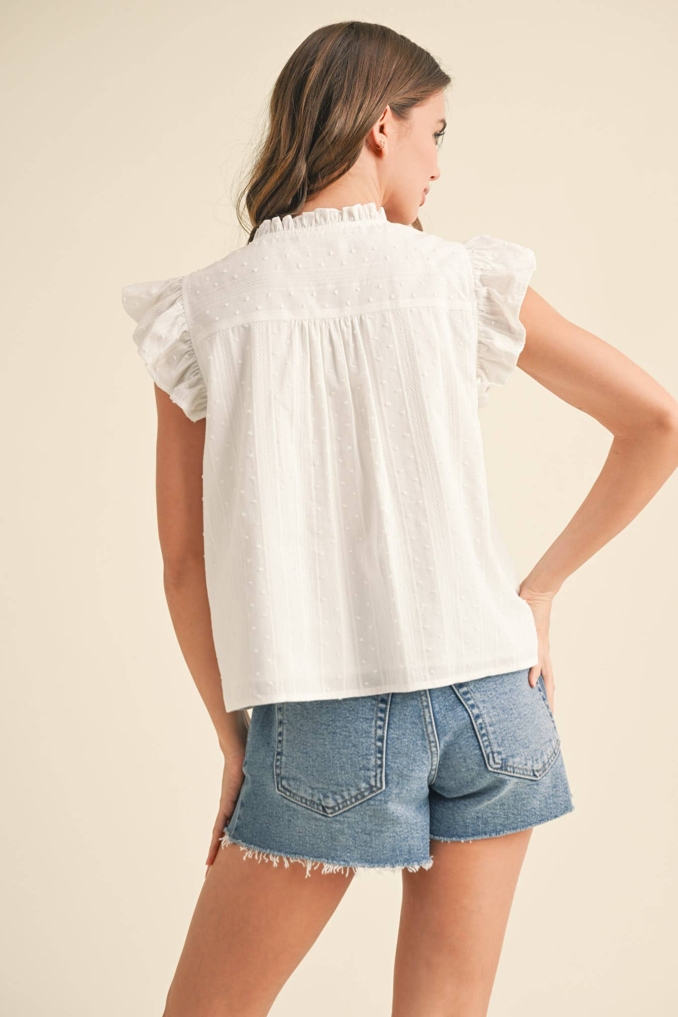 Blissful Wind Button Down Top