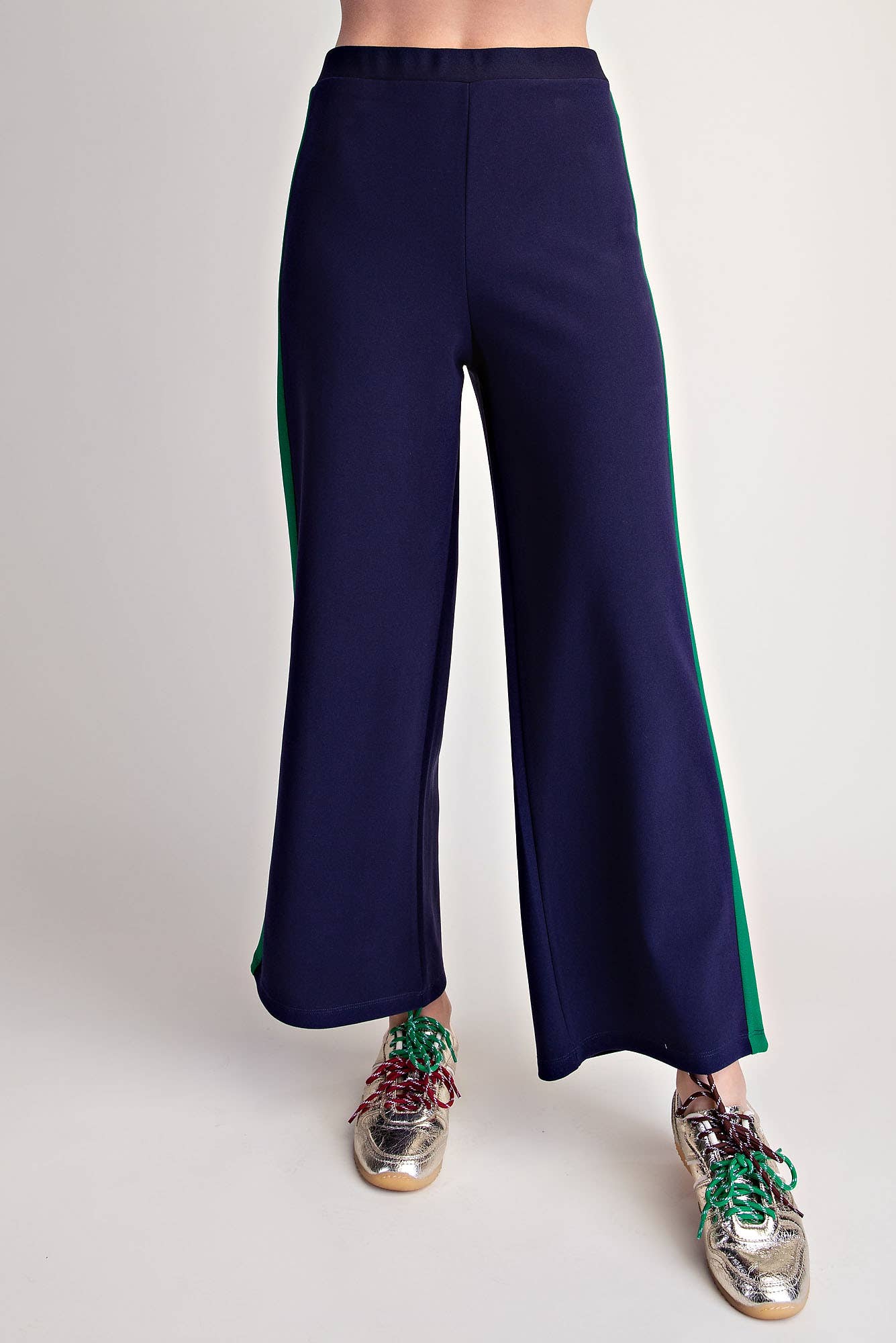 Soft Motion Pull On Pants-Navy