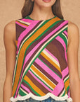 Kaleidoscope Scallop Top