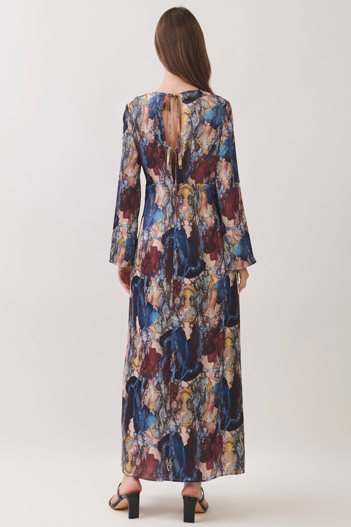 Serpent Sunset Maxi Dress