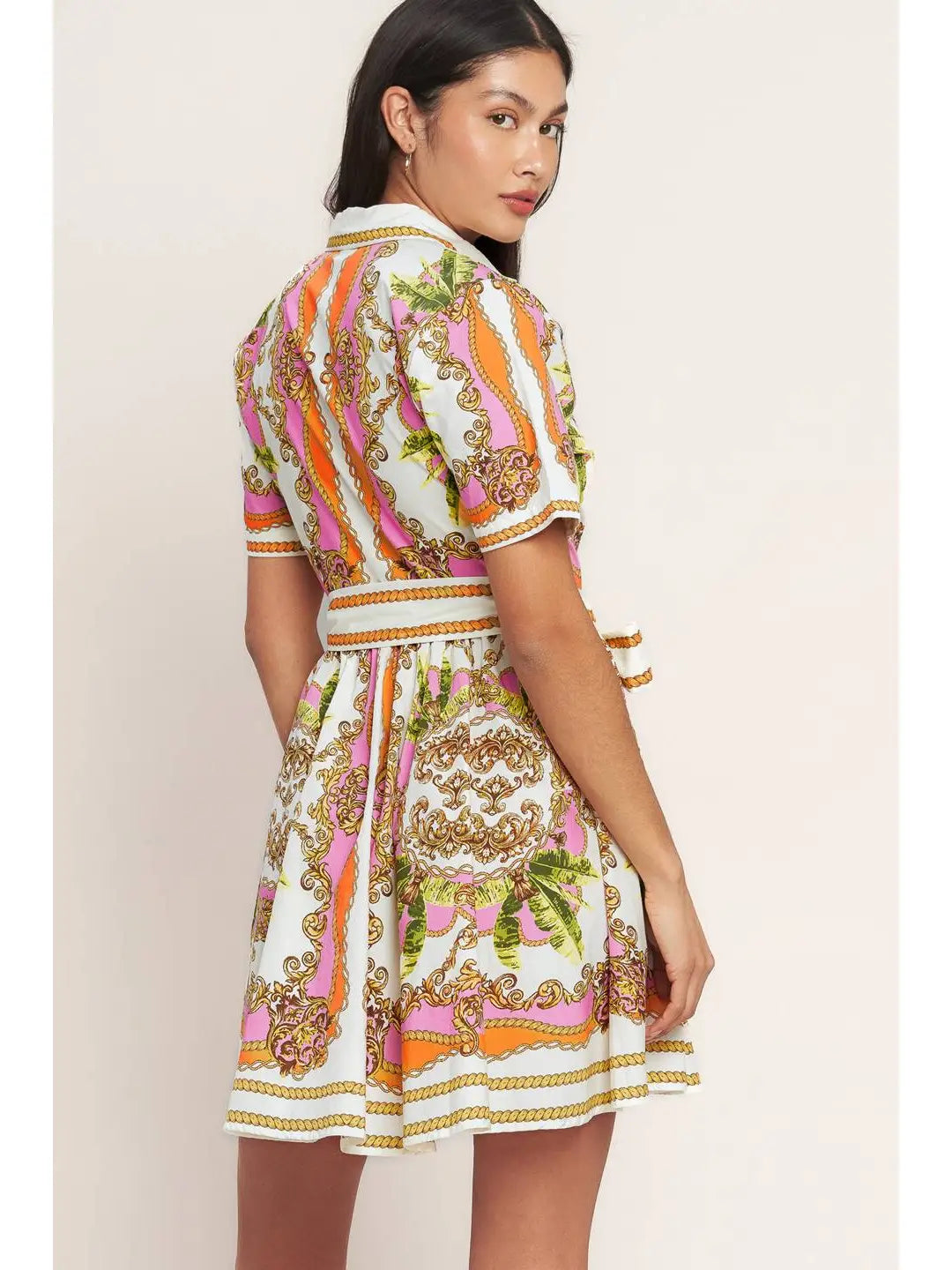 French Market Stroll Mini Dress