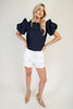 Social Outing Puff Sleeve Top