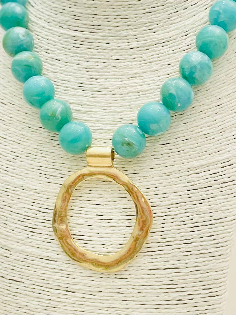 Rodeo Edit Necklace-Turquoise