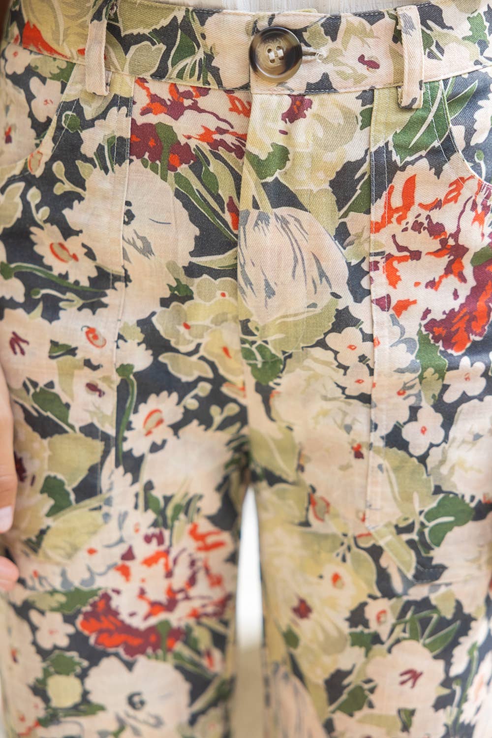 Floral Tale Wide Leg Pants