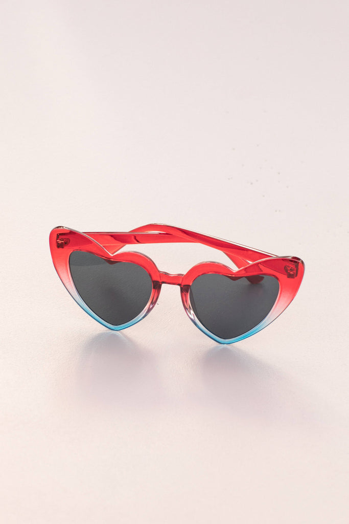 Patriotic Heart Sunglasses