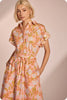 Lovely Garden Floral Midi Dress