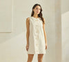 Wavy Days Button Front Dress