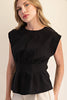 Skyline Chic Pleated Top