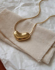 Elise Puffy Heart Necklace