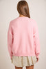 Santa Baby Knit Sweater-Light Pink