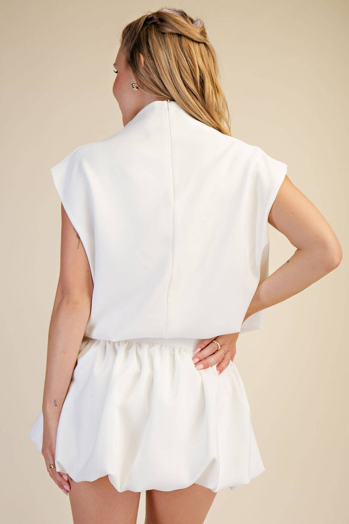 Nightcap Moment Top-Ivory