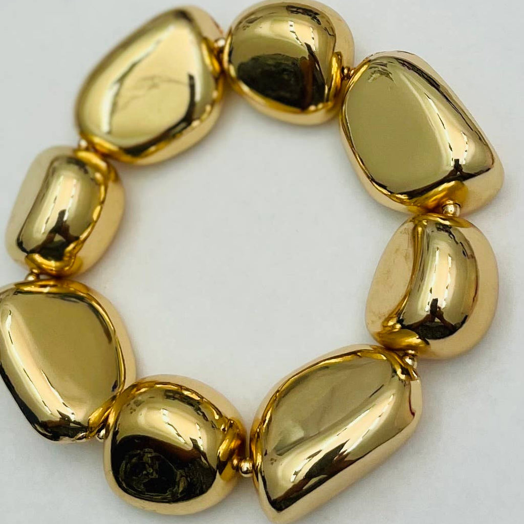 Mega Stone Stretch Bracelet- Sold Individually