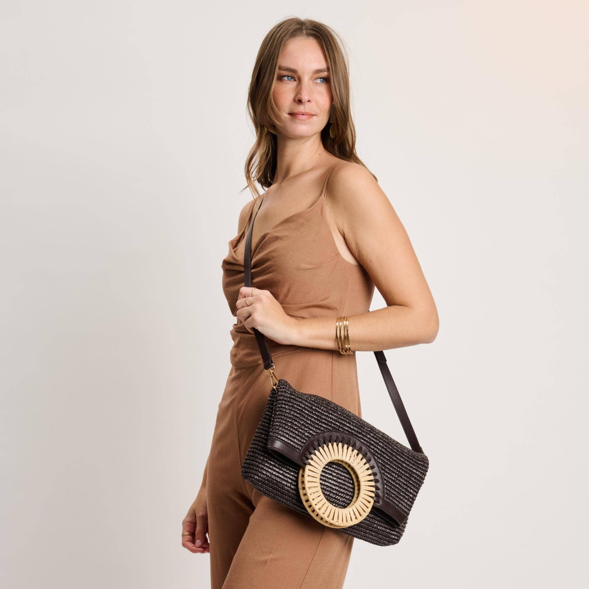 Tessa Clutch-Natural
