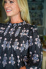 Victorian Florals Ruffle Mini Dress