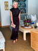 Turning Heads Maxi Dress- Black