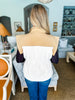 Fleece Tariet Vest- Ivory