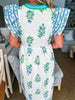 Coastal Brunch Floral Midi Dress