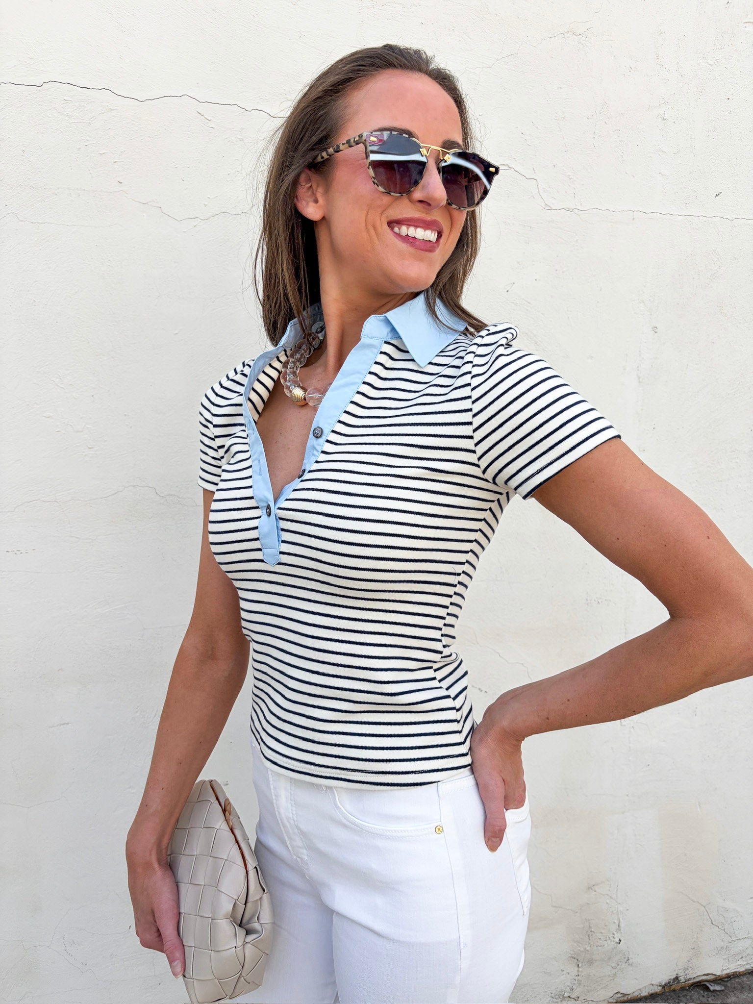 Sail Away Stripe Top