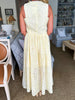 Wrapped in Romance Eyelet Skirt Set-Yellow