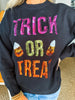 Trick Or Treat Sequin Sweater