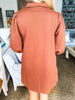 In the Details Dress-Brown