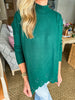 Cuddled Up Eyelet Sweater- Green