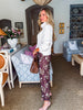 Redwoods Floral Print Pants