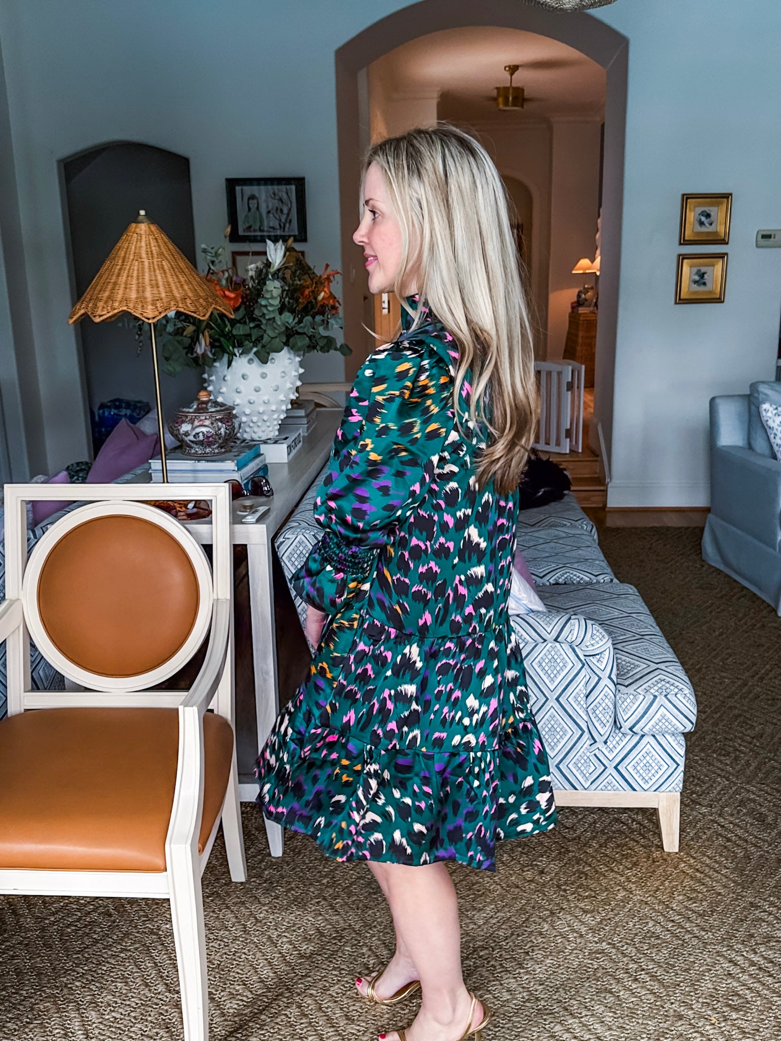 Bayou Babe Leopard Print Dress